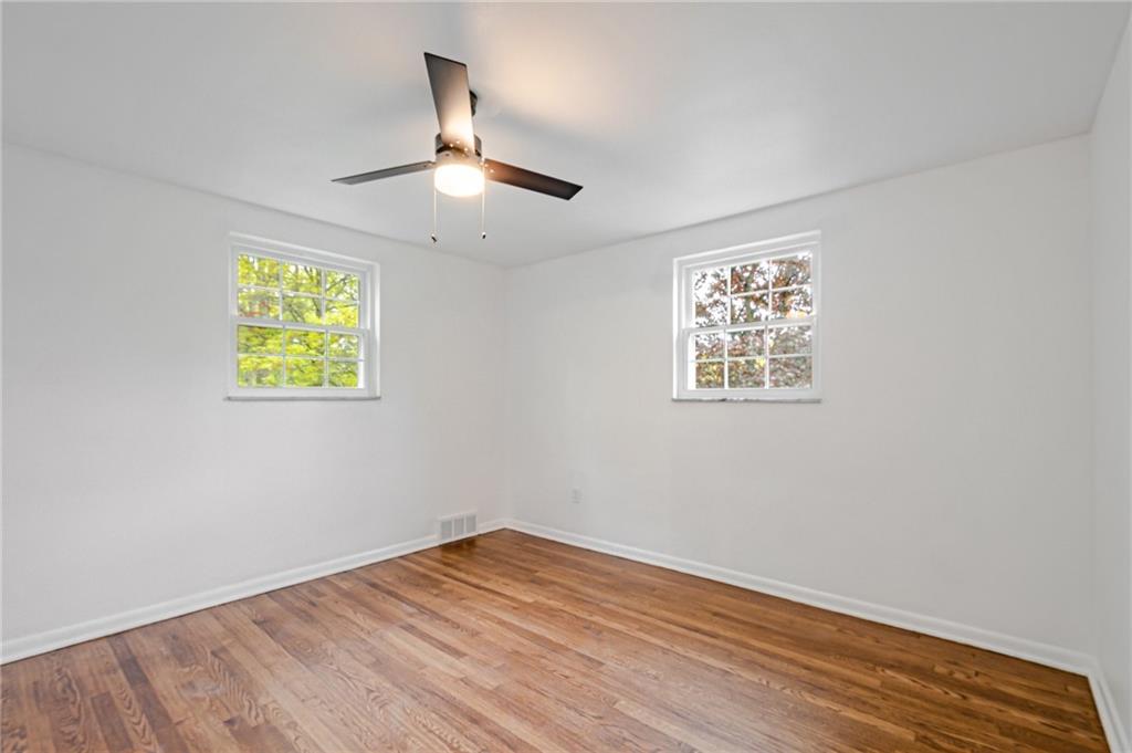 1611 Branning Road Pittsburgh, PA 15235 - Photo 30 of 38 a view of empty room with wooden floor
