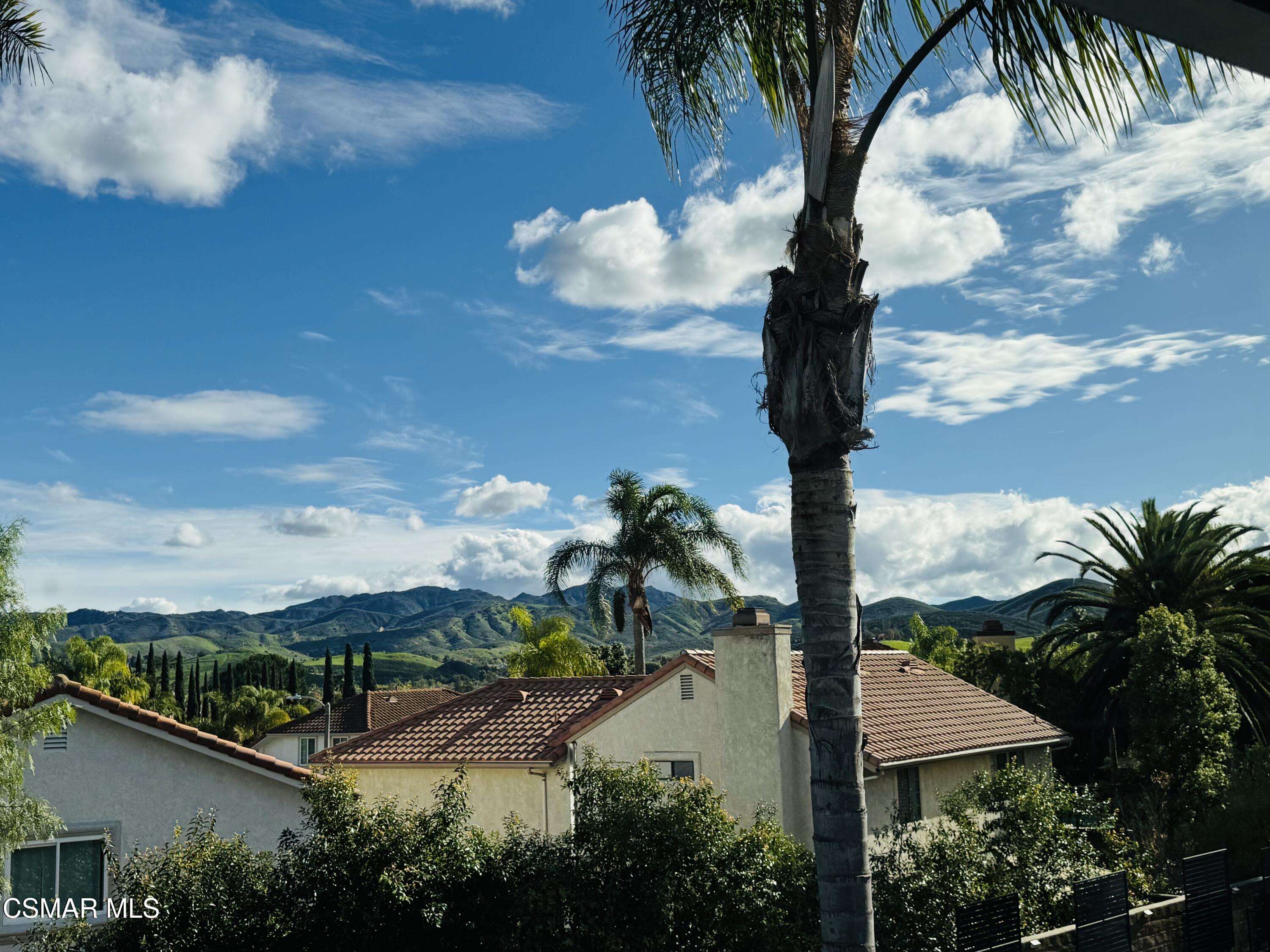 584 Fresh Meadows Road Simi Valley, CA 93065 - Photo 3 of 29 a view of a lake with a palm tree