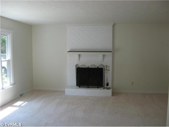 705 Rasmussen Drive Sandston, VA 23150 - Photo 5 of 12 Den/Family/Great Room - Open Great Room with Brick Fireplace