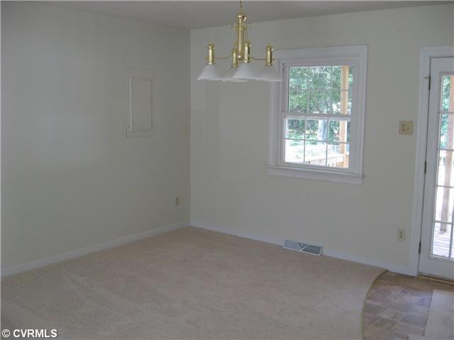 705 Rasmussen Drive Sandston, VA 23150 - Photo 8 of 12 Dining Room - Dining Area part of Open Great Room and Kitchen