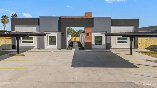 front view of a house