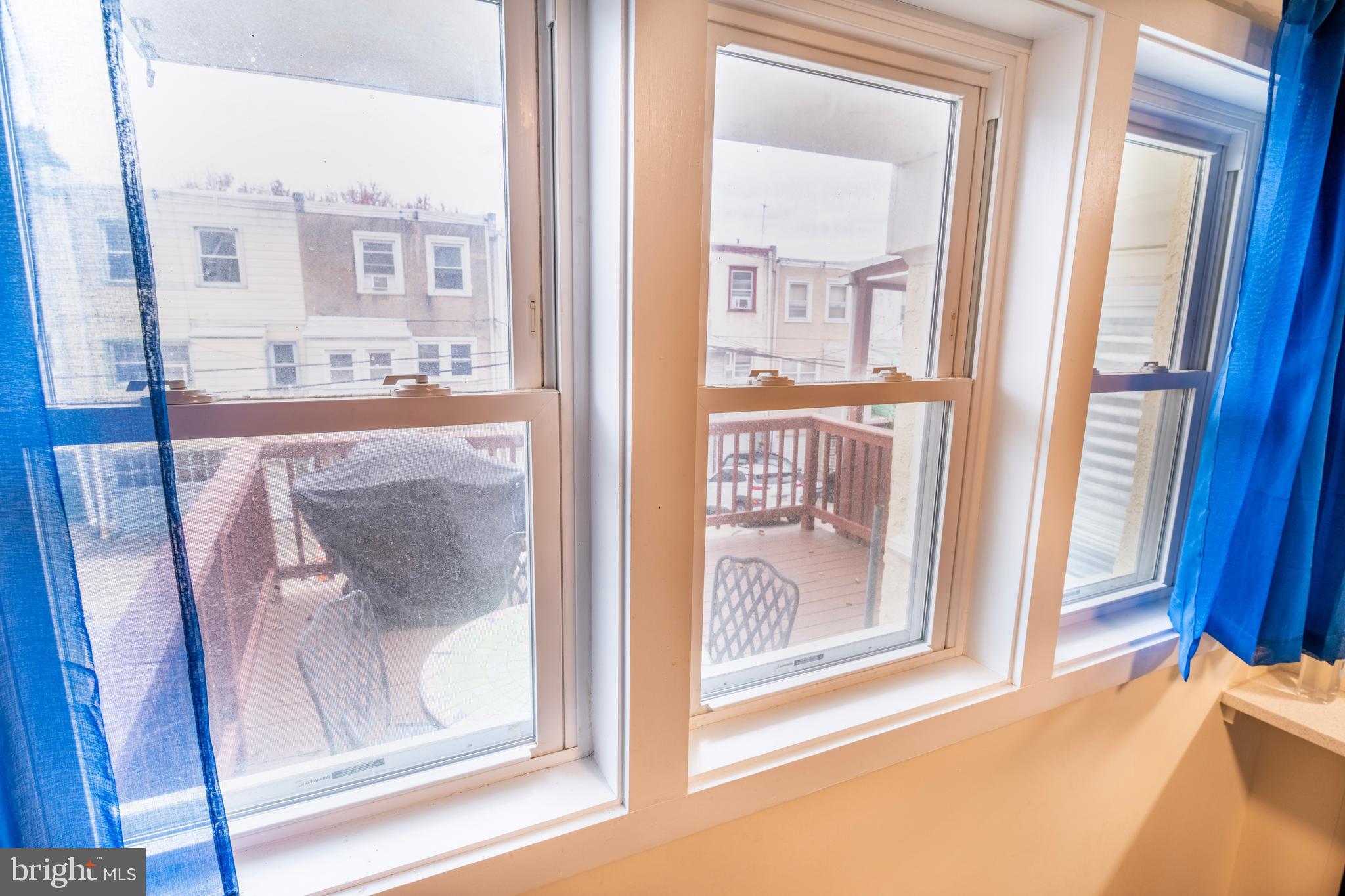 3420 Barclay Street Philadelphia, PA 19129 - Photo 21 of 28 View out of dining room windows onto rear deck