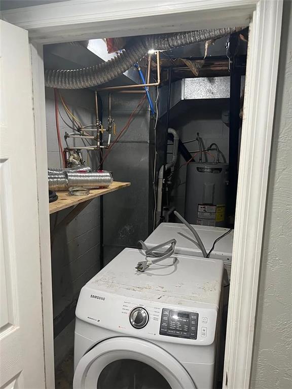 2 Mallard Street Allenport, PA 15412 - Photo 17 of 25 a utility room with dryer and washer