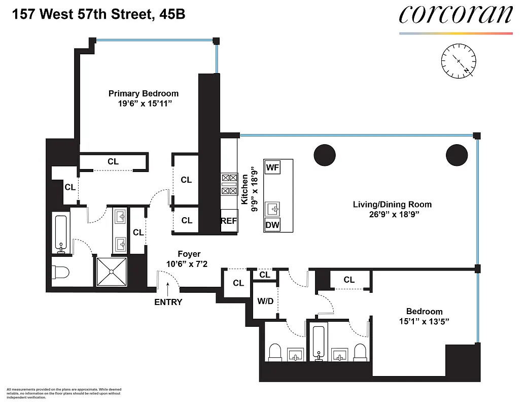 157 West 57th Street, Unit 45B Manhattan, NY 10019 - Photo 13 of 13 Gallery Image 13