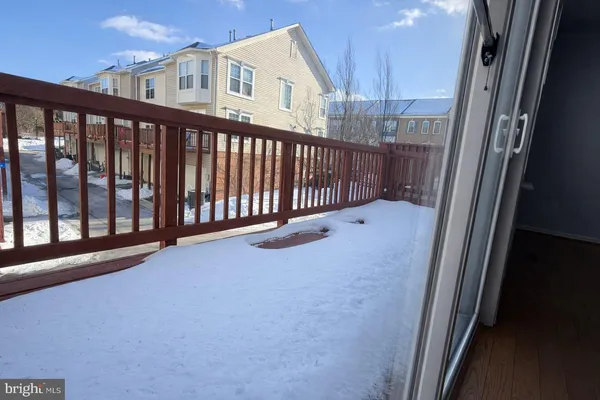 a view of a balcony