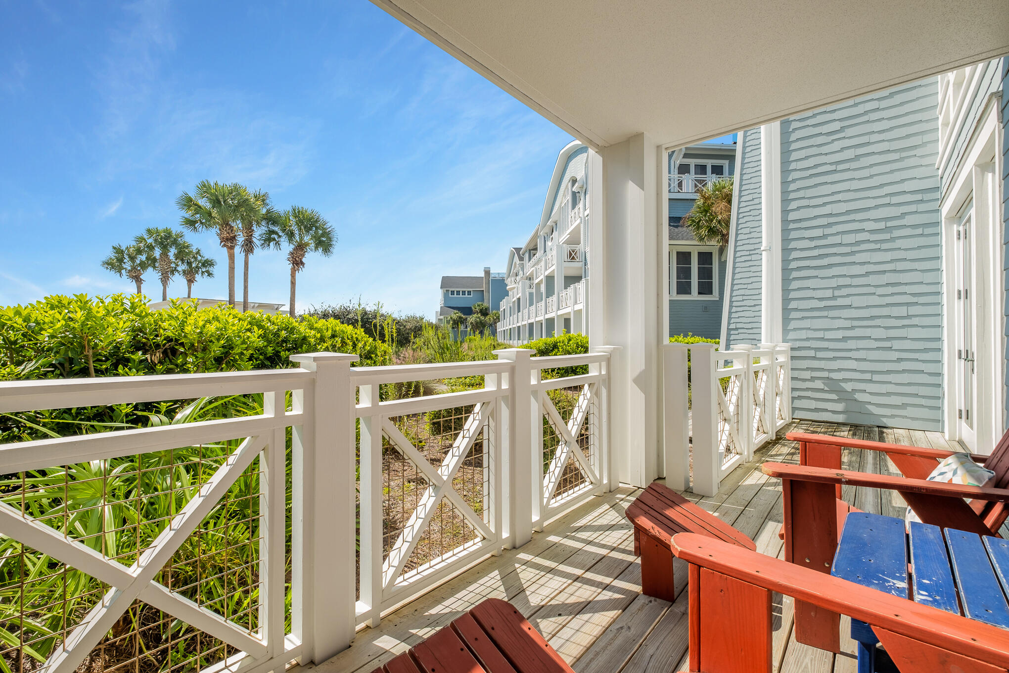 337 Bridge Lane, Unit 103B Inlet Beach, FL 32461 - Photo 19 of 37 a view of deck with patio