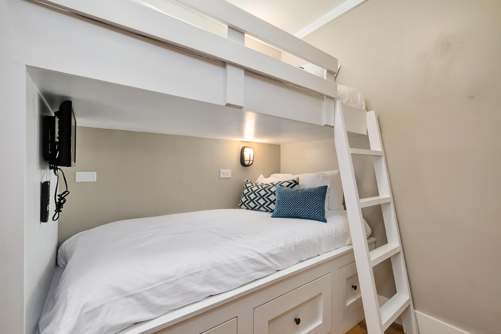 337 Bridge Lane, Unit 103B Inlet Beach, FL 32461 - Photo 26 of 37 a bedroom with a large bed and furniture