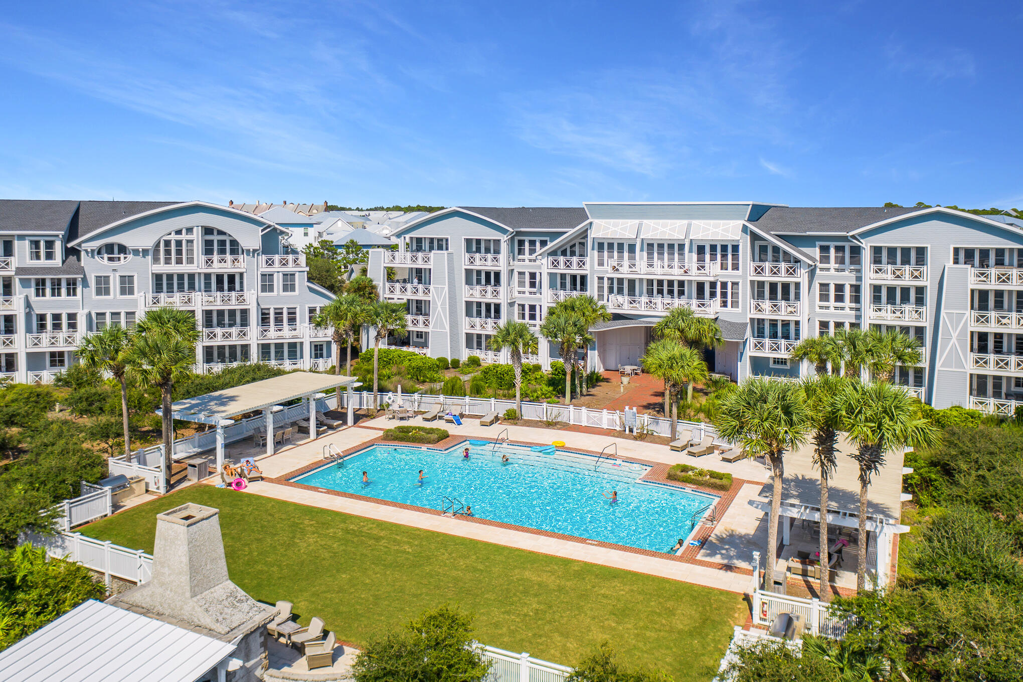 337 Bridge Lane, Unit 103B Inlet Beach, FL 32461 - Photo 32 of 37 a view of a house with swimming pool