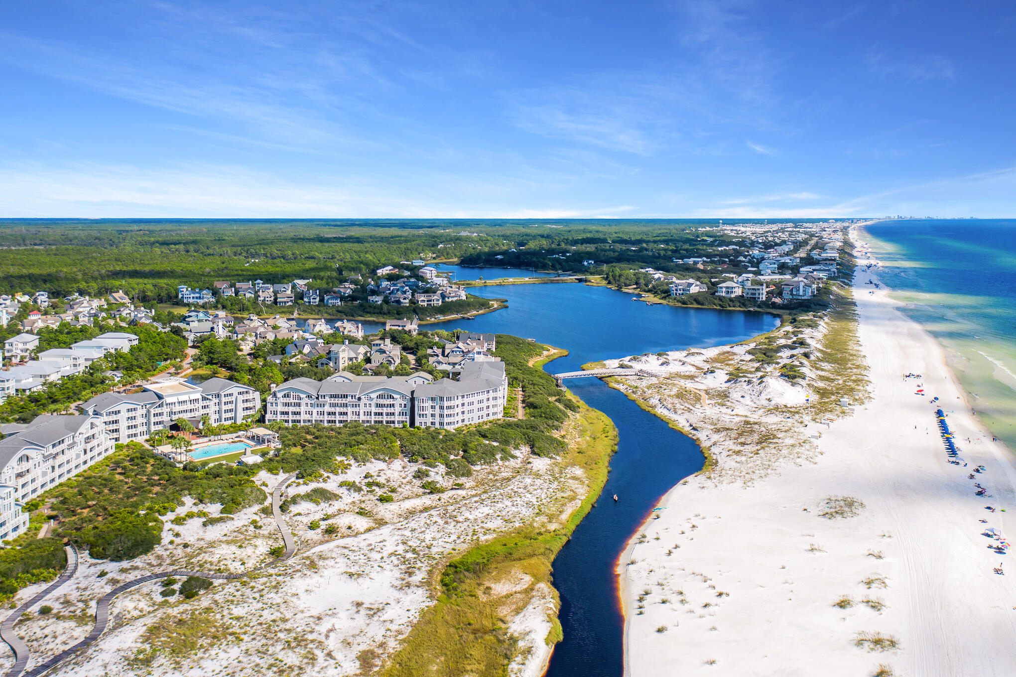 337 Bridge Lane, Unit 103B Inlet Beach, FL 32461 - Photo 36 of 37 a view of a lake