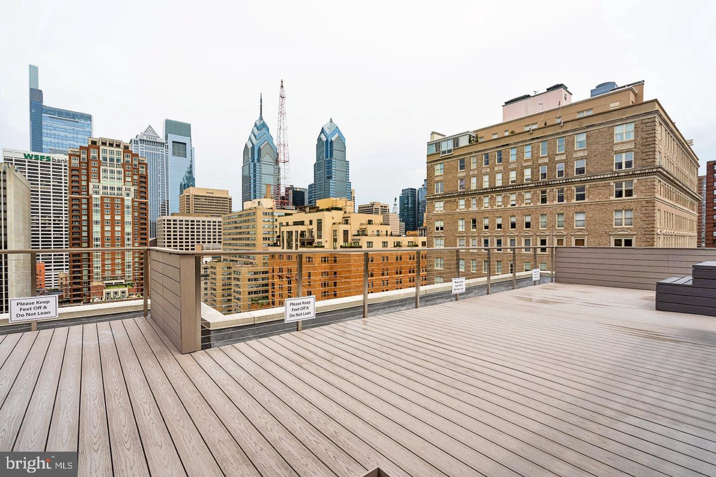1806 Rittenhouse Square, Unit 809 Philadelphia, PA 19103 - Photo 17 of 19 Roof Deck