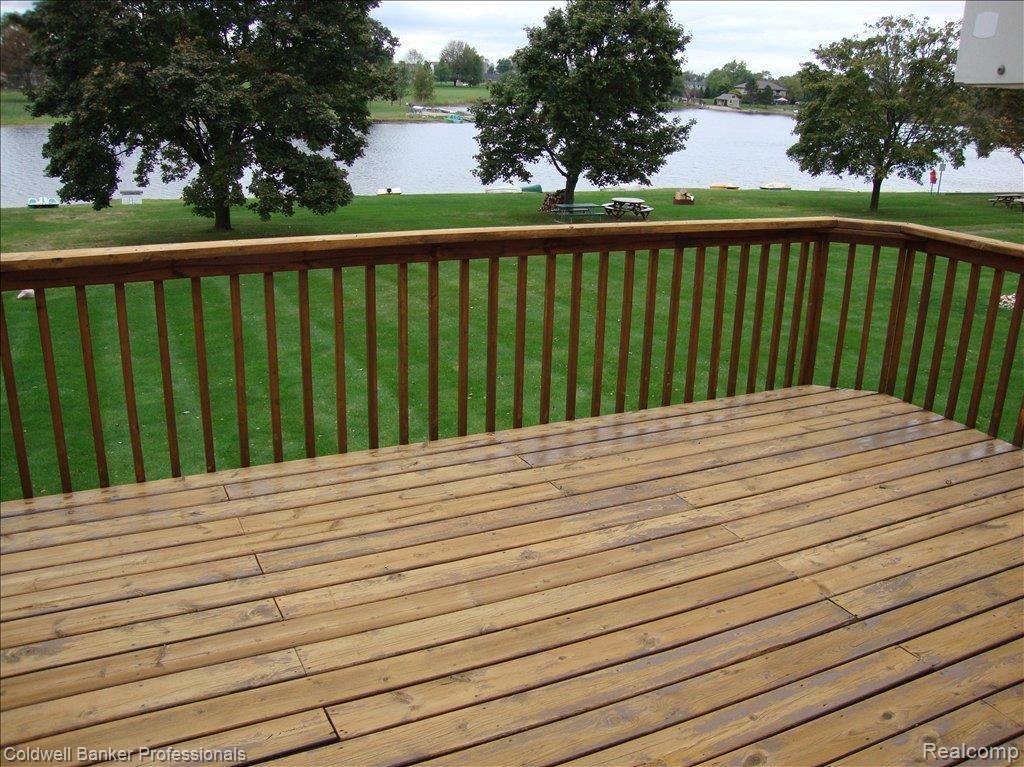 Deck Overlooking Water