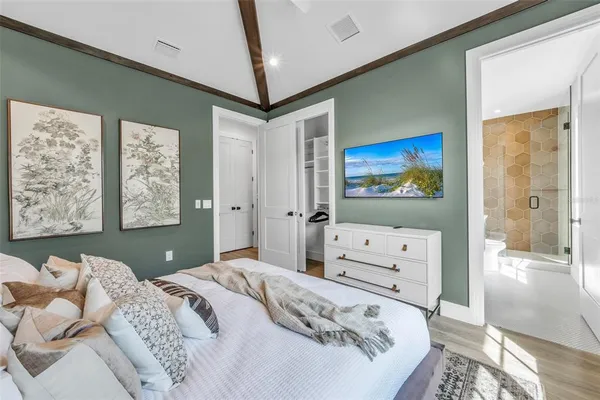 an aerial view of a city with lots of residential buildings