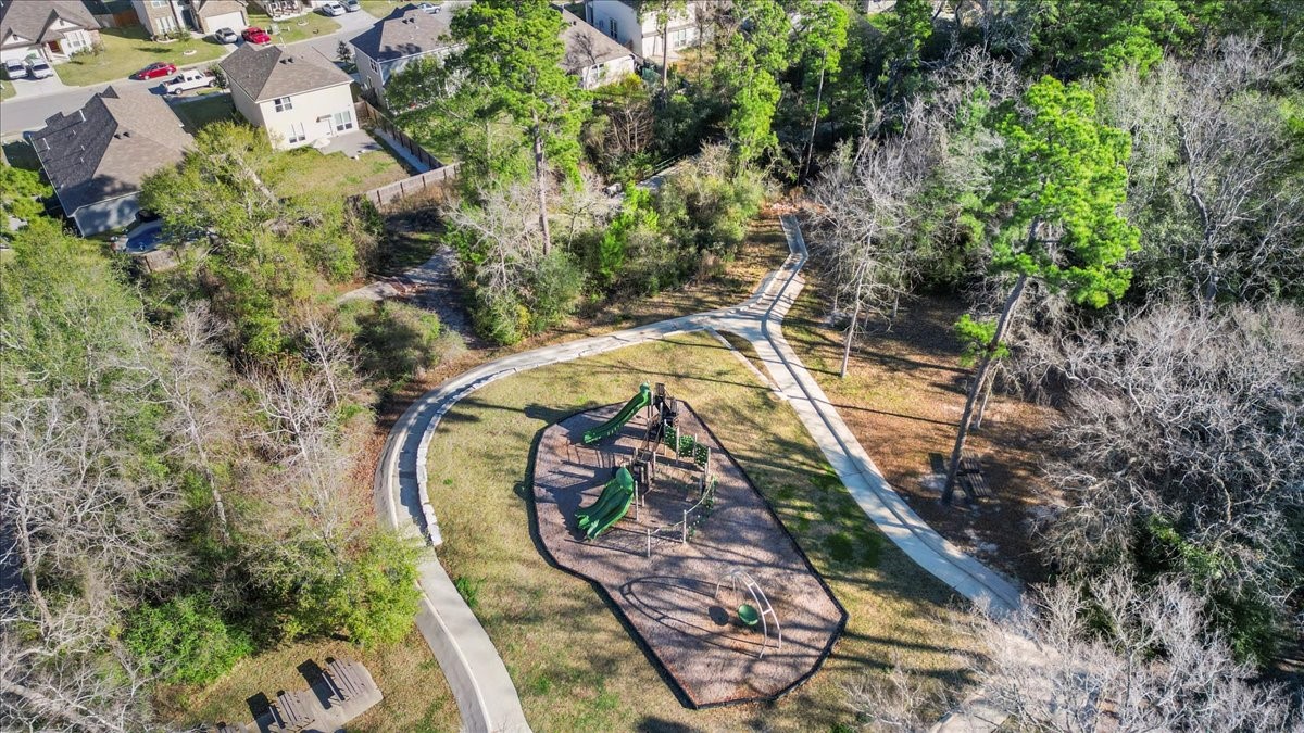 103 Rudder Way Huntsville, TX 77320 - Photo 34 of 35 an aerial view of a swimming pool
