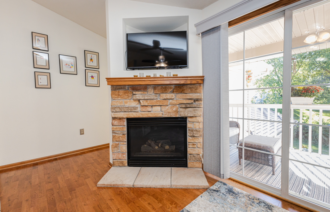 N43W32953 Rasmus Road, Unit 3H Nashotah, WI 53058 - Photo 9 of 52 Fireplace