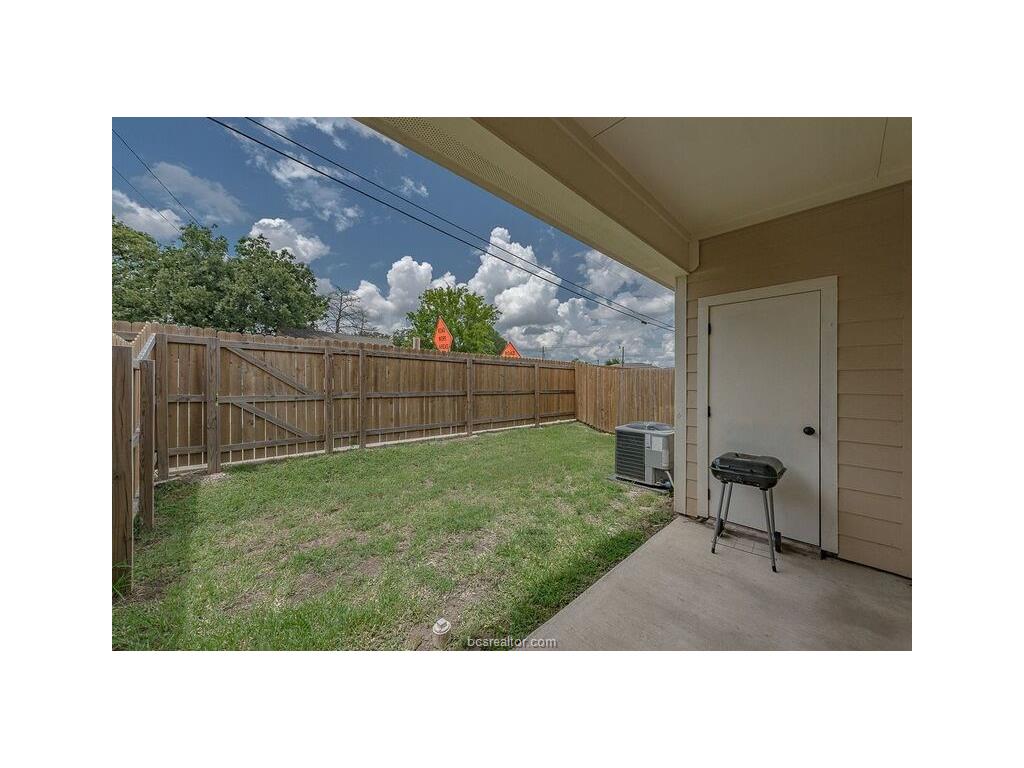 129 Watson Lane Bryan, TX 77801 - Photo 19 of 20 a black and white photo of a garden