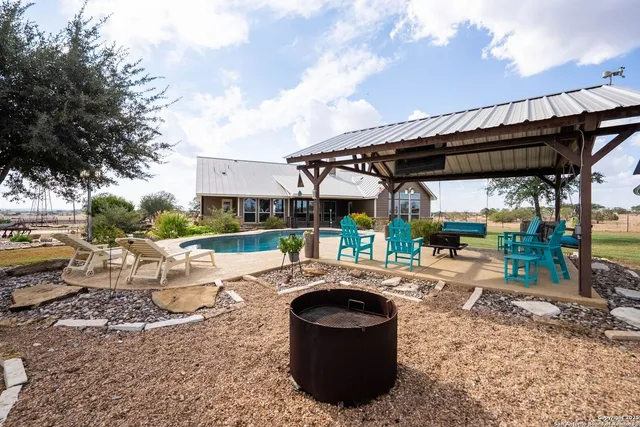 an aerial view of beach and ocean