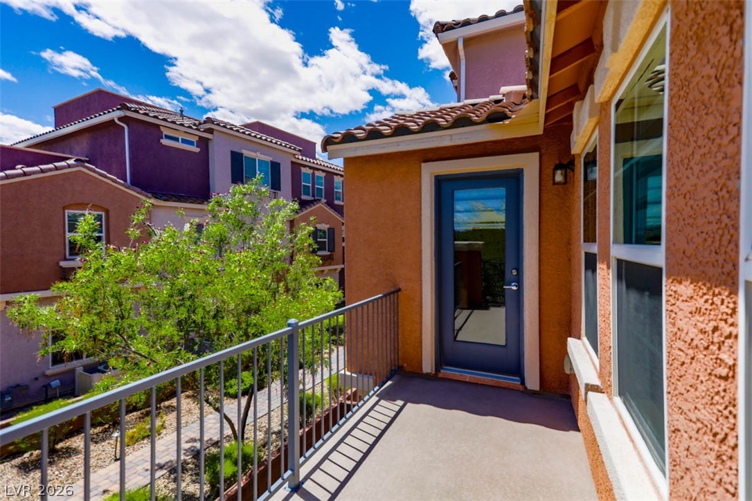 9940 Sable Point Street Las Vegas, NV 89178 - Photo 19 of 40 View of balcony