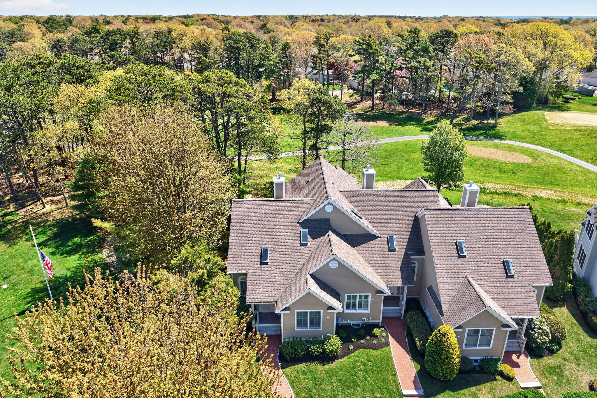 2 Quinns Way, Unit 2 Mashpee, MA 02649 - Photo 2 of 49 drone of 2 units