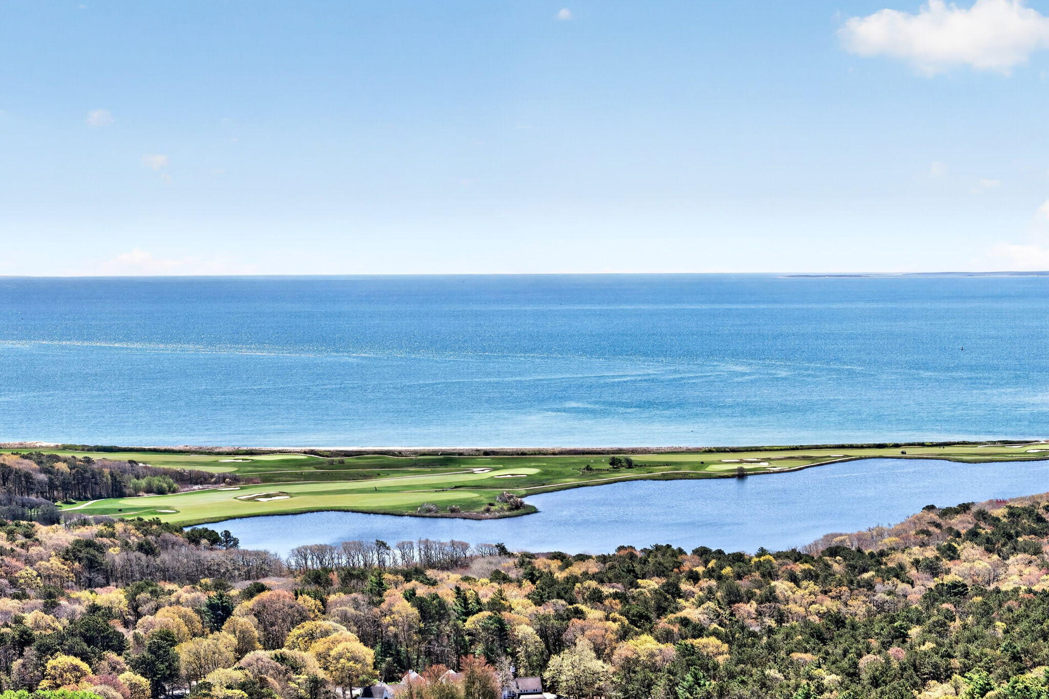 2 Quinns Way, Unit 2 Mashpee, MA 02649 - Photo 47 of 49 drone new seabury