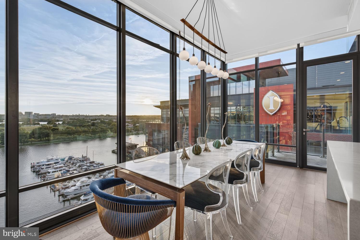 45 Sutton Square Southwest, Unit PH01 Washington, DC 20024 - Photo 24 of 87 Host large dinner parties w/the best views