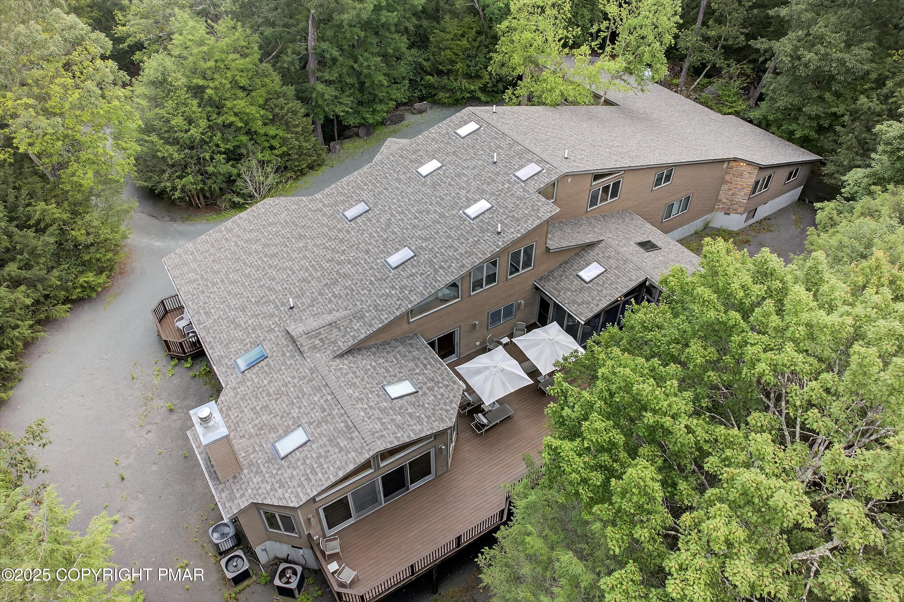 804 Ranch Court Hawley, PA 18428 - Photo 67 of 74 an aerial view of a house with a yard