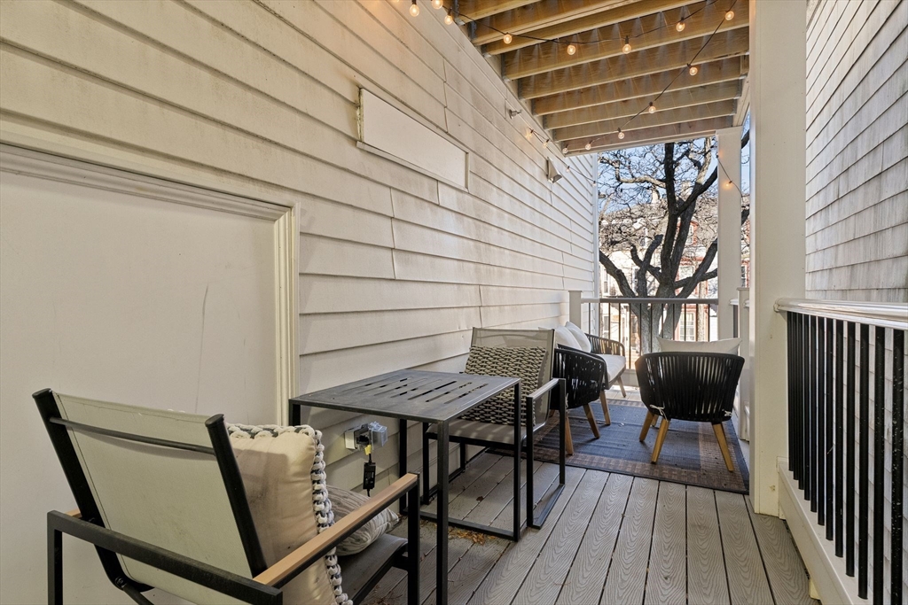 753 East Broadway, Unit 2A Boston, MA 02127 - Photo 14 of 17 a view of a outdoor seating area with furniture