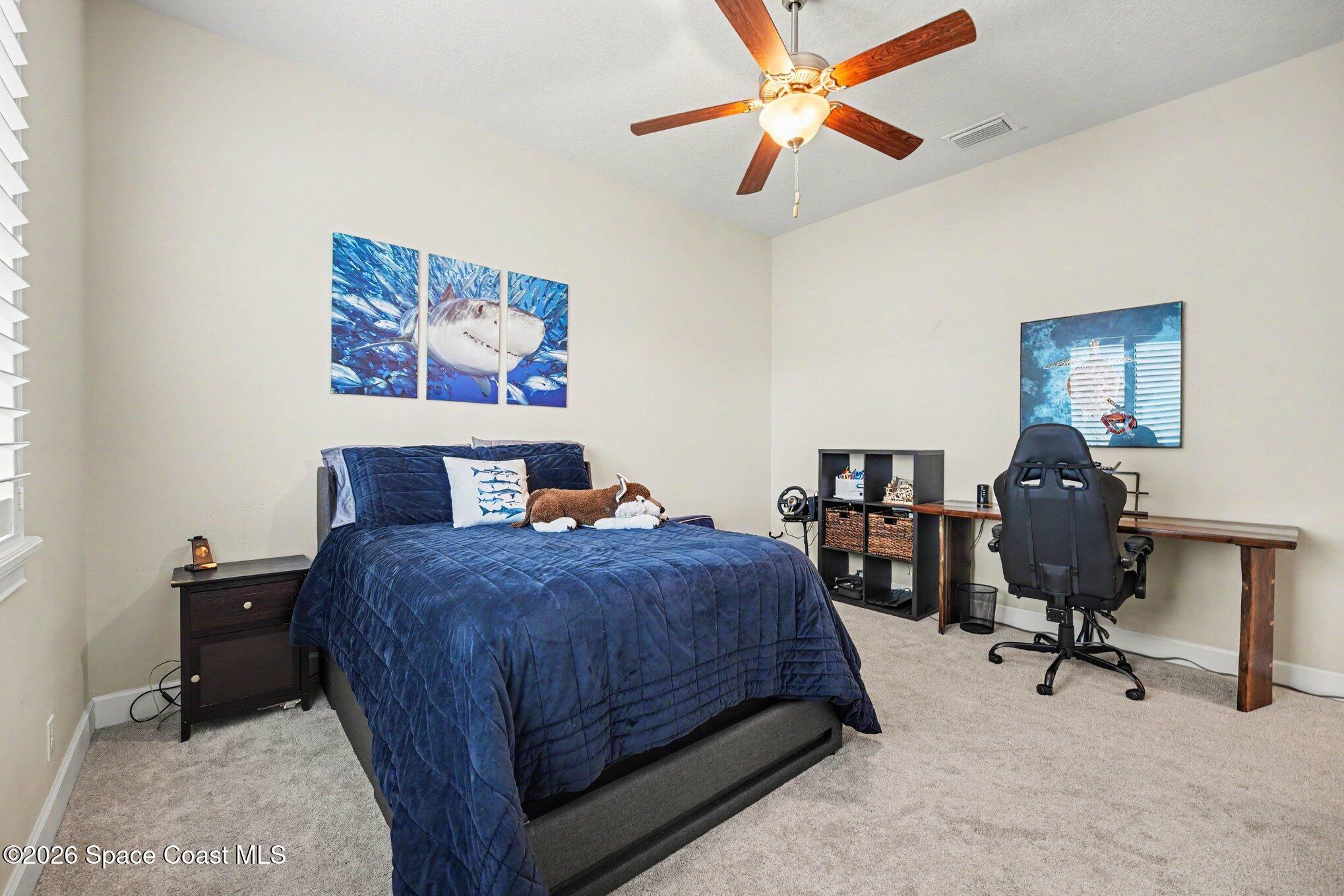 5008 Duson Way Rockledge, FL 32955 - Photo 25 of 54 3rd Bedroom Main Floor