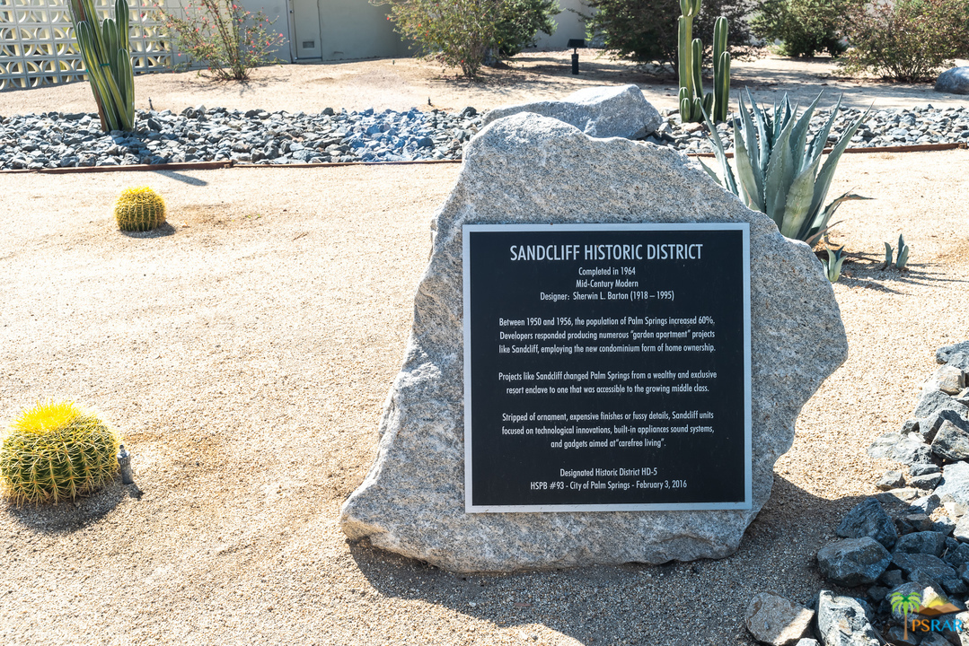 1811 Sandcliff Road Palm Springs, CA 92264 - Photo 38 of 44 Sandcliff is an Historic district.