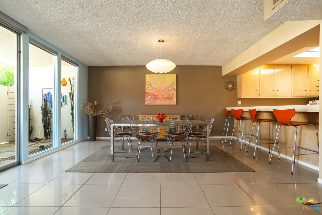 Formal dining area.