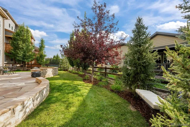 a view of balcony with furniture