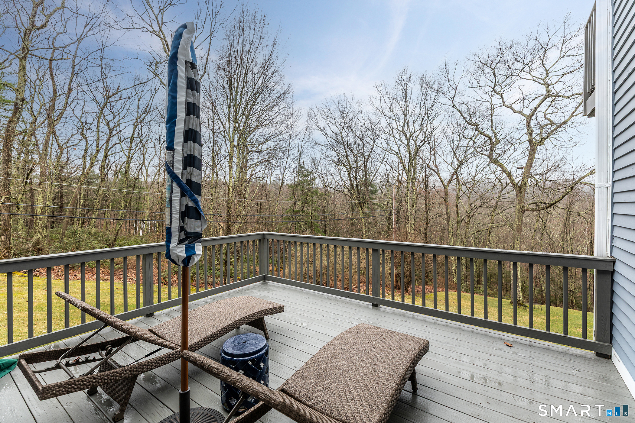 12 Silver Hill Road Sharon, CT 06069 - Photo 24 of 26 a view of a balcony with wooden floor and fence