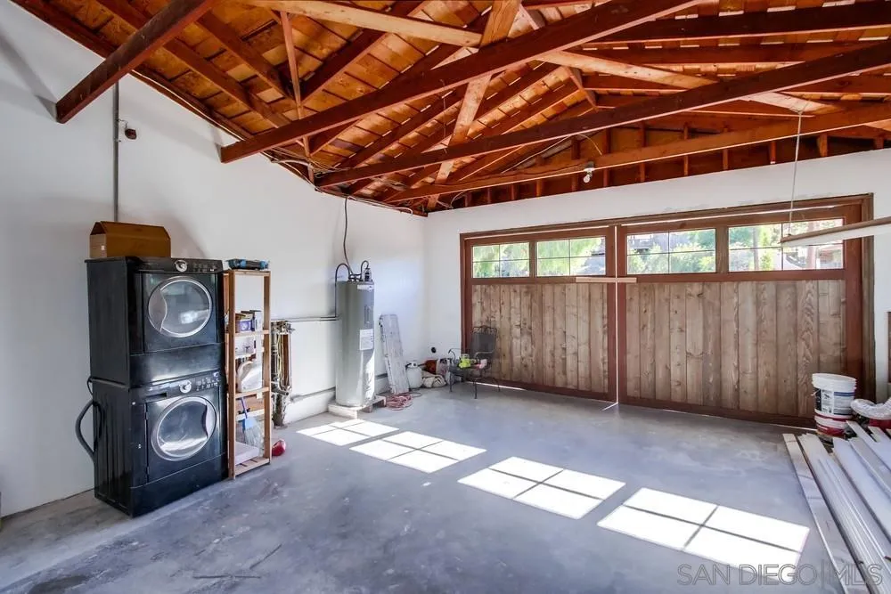 9130 Hillman Way Lakeside, CA 92040 - Photo 34 of 48 a view of a room with wooden walls and windows