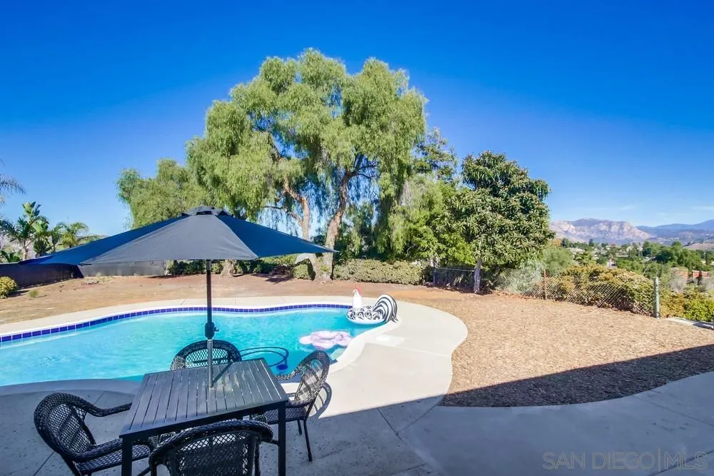 9130 Hillman Way Lakeside, CA 92040 - Photo 39 of 48 a view of a backyard with sitting area
