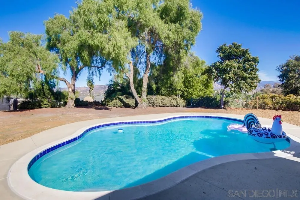 9130 Hillman Way Lakeside, CA 92040 - Photo 43 of 48 a view of a swimming pool in a yard