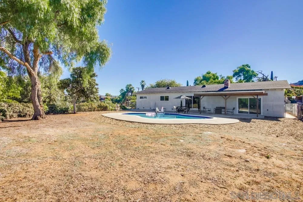 9130 Hillman Way Lakeside, CA 92040 - Photo 45 of 48 a view of house with outdoor space and sitting area