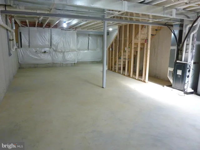 a view of water heater room