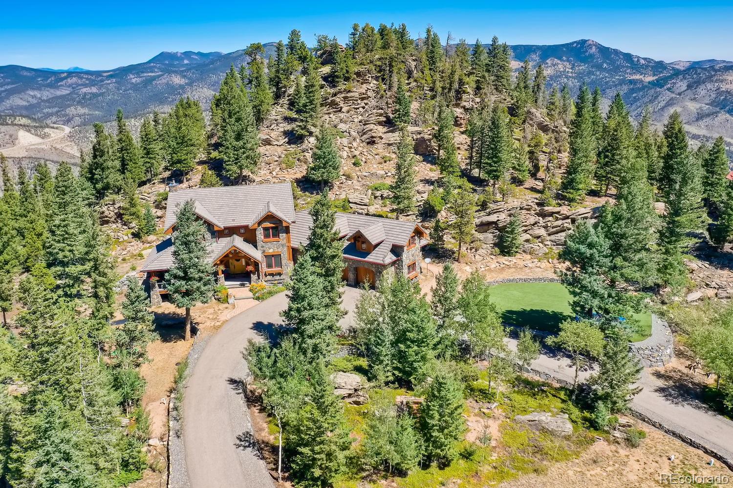 150 Outpost Lane Evergreen, CO 80439 - Photo 2 of 40 an aerial view of multiple house
