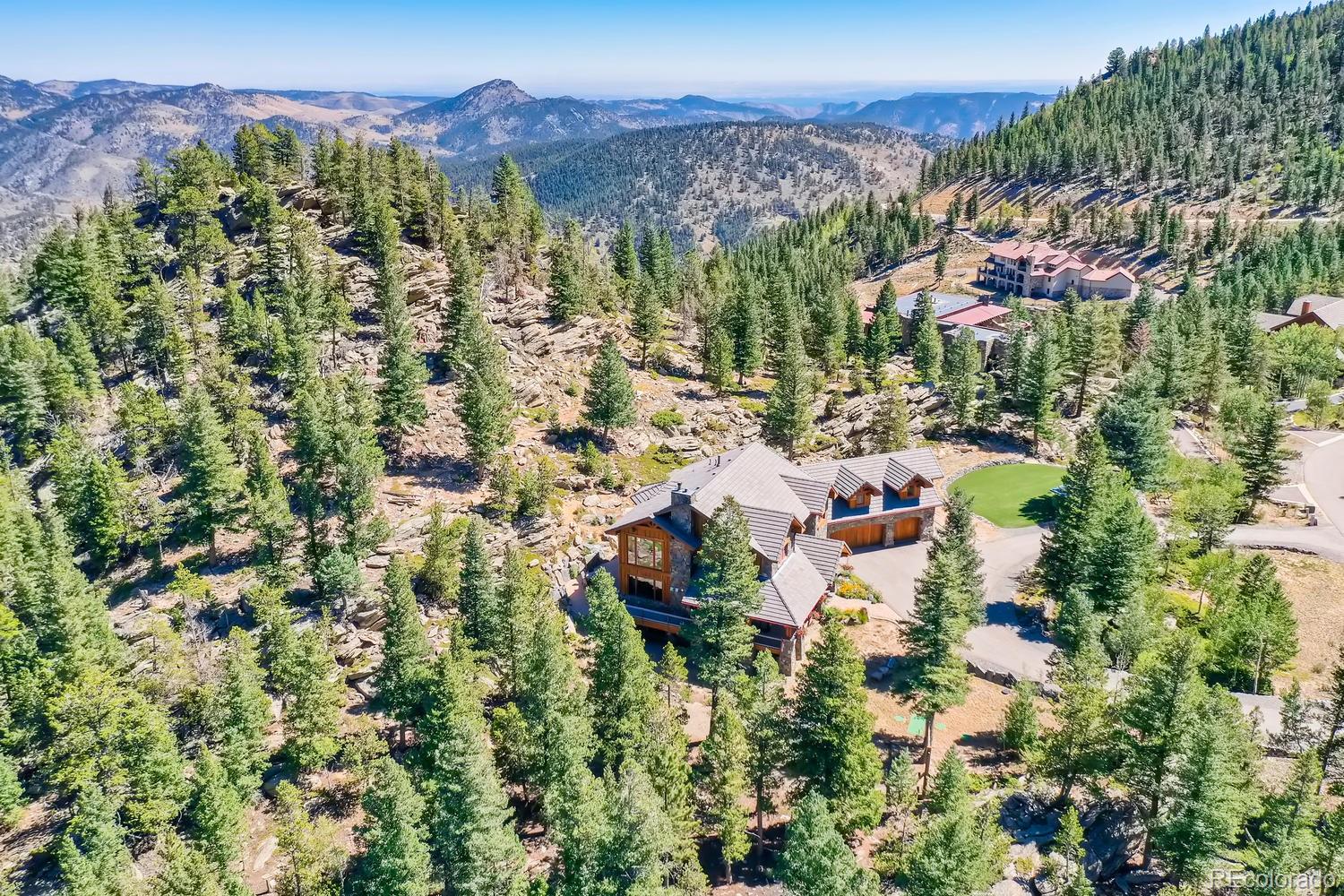 150 Outpost Lane Evergreen, CO 80439 - Photo 4 of 40 a view of a city