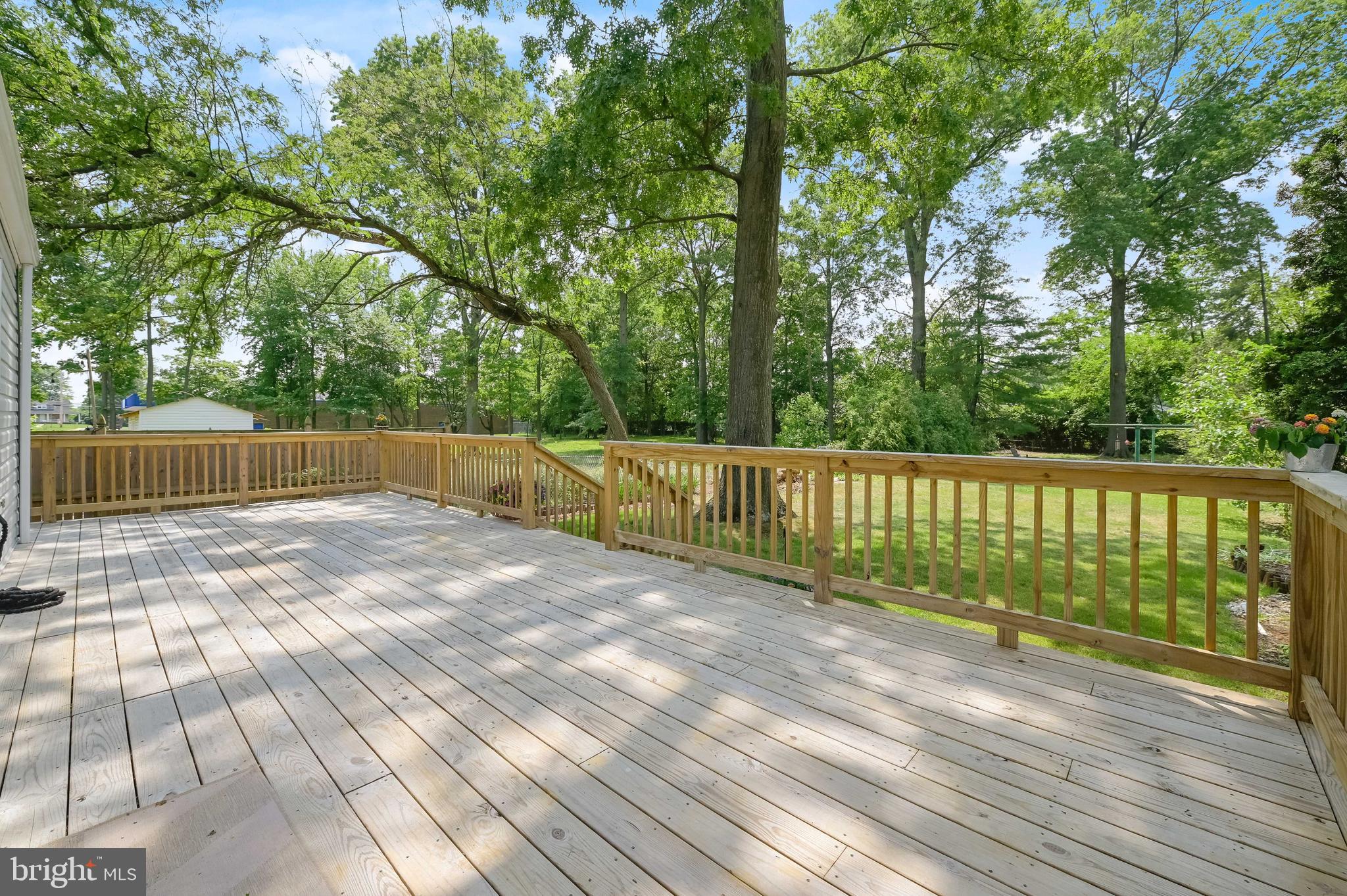30 Stemmers Run Road Essex, MD 21221 - Photo 32 of 35 32' by 12' Deck wraps to side elevation