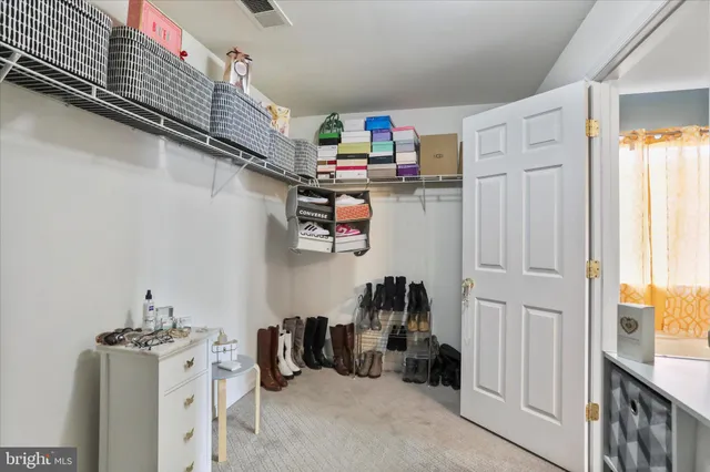 a room with storage and utility