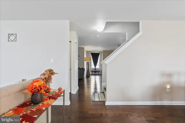 wooden floor in a room