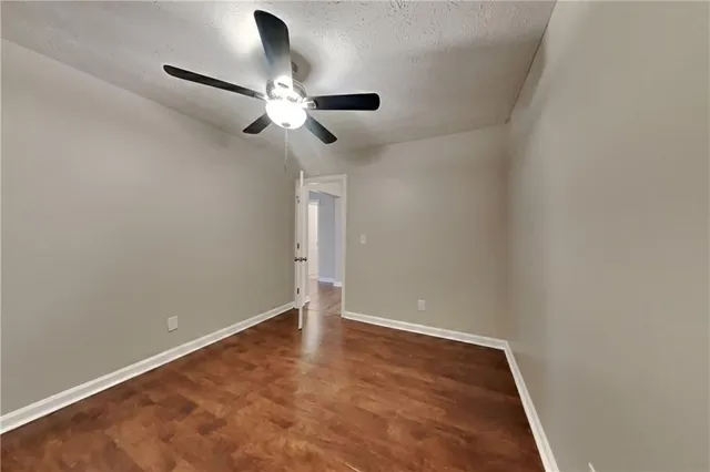 wooden floor in an empty room