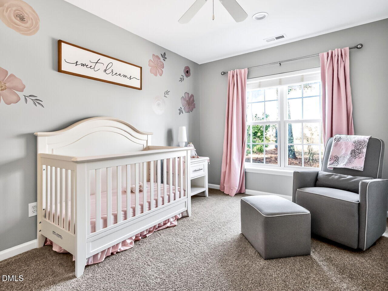422 Intern Way Durham, NC 27713 - Photo 23 of 33 a bedroom with furniture and a large window