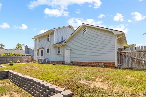 a house view with a outdoor space