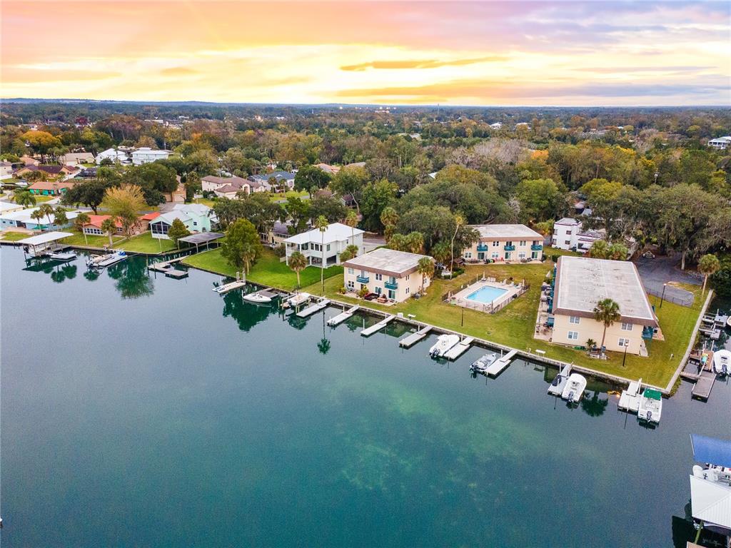 30 Southeast Valare Lane, Unit 102B Crystal River, FL 34429 - Photo 26 of 47 an aerial view of a ocean view