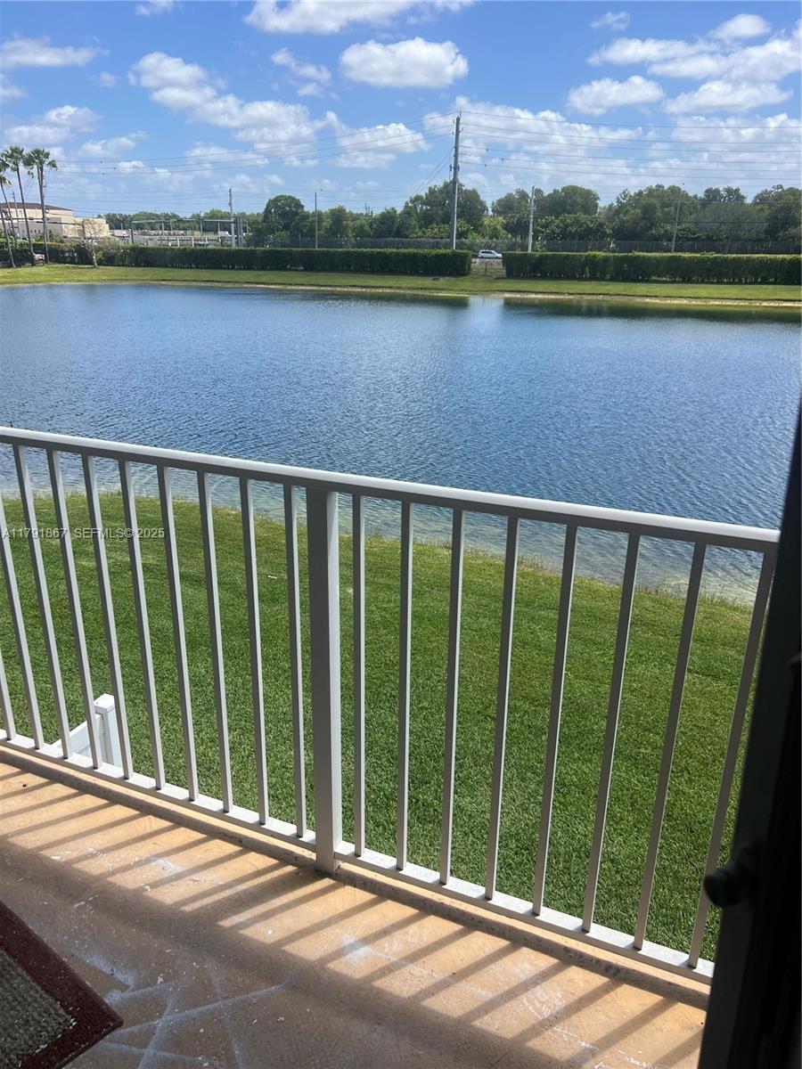 5357 Southwest 125th Avenue Miramar, FL 33027 - Photo 19 of 39 a balcony with lake view