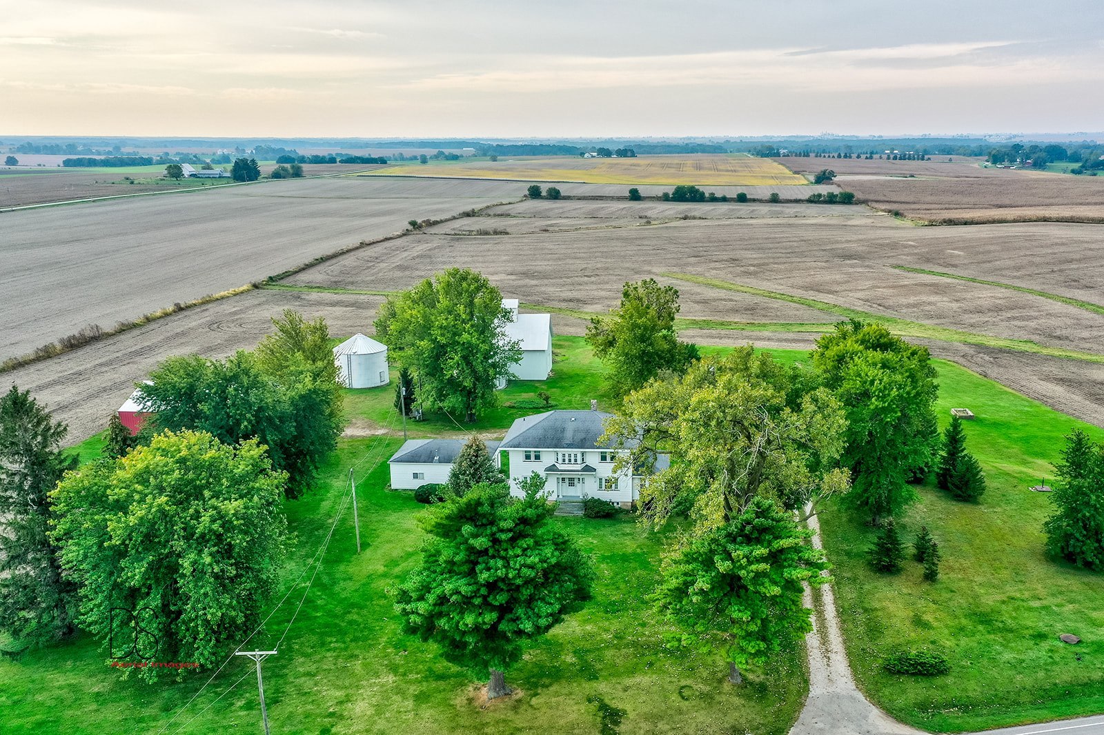 1006 North 2401st Road Ottawa, IL 61350 - Photo 1 of 35 an aerial view of a beach and outdoor space