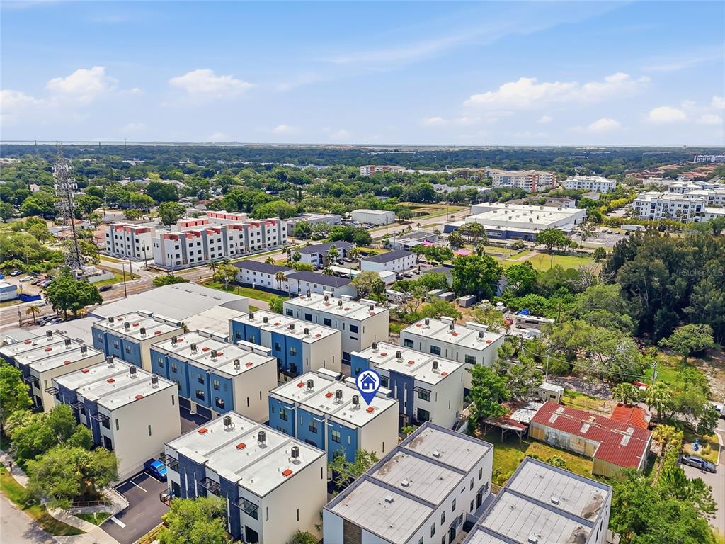 4810 West McElroy Avenue, Unit 30 Tampa, FL 33611 - Photo 40 of 43 an aerial view of a city