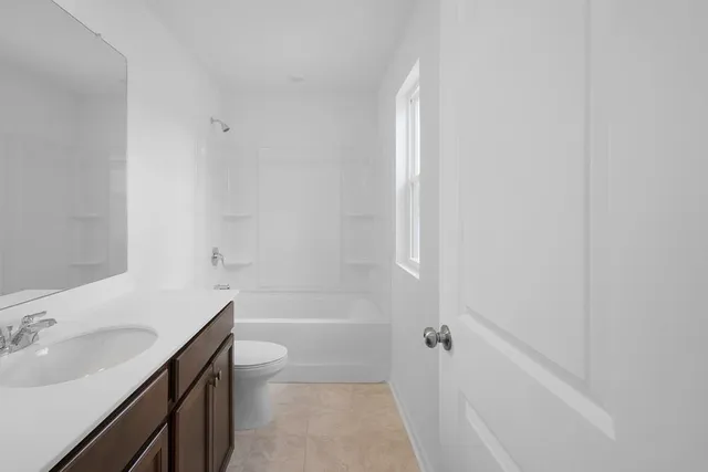 a view of a painting on the wall