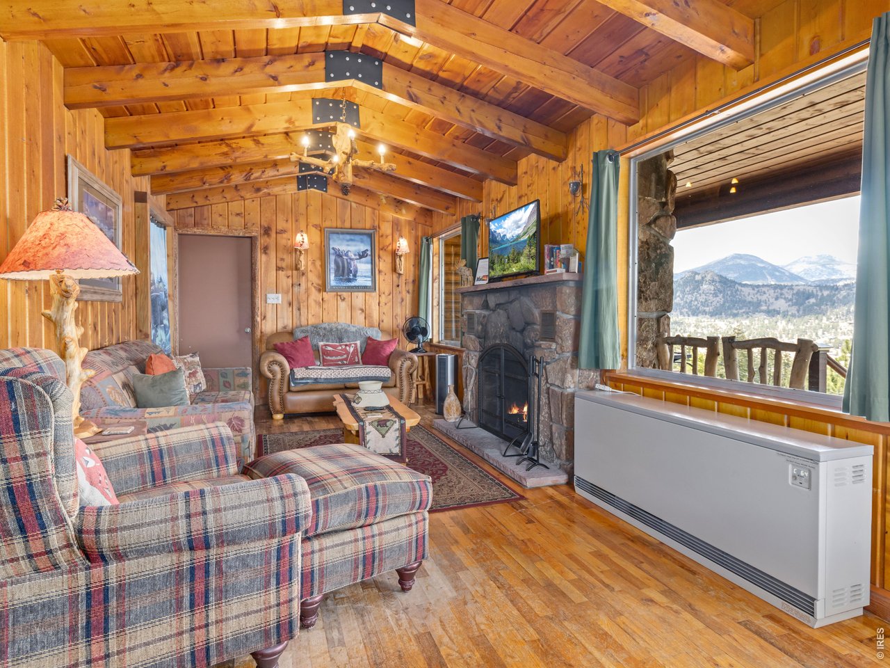 1251 Giant Track Road Estes Park, CO 80517 - Photo 10 of 29 Living with a view